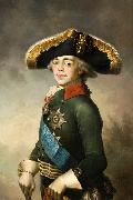Vladimir Lukich Borovikovsky Portrait of Paul I, Emperor of Russia oil painting reproduction